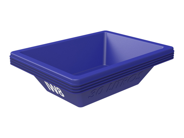 Caixotes de Plástico 30L Retangular