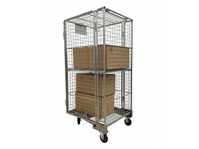 Carrinho de Armazém Gaiola Transporte