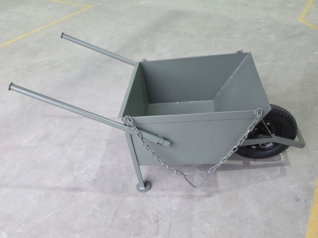 Carrinho de Mão Reforçado 75L 150kg Alça Içamento Concreto