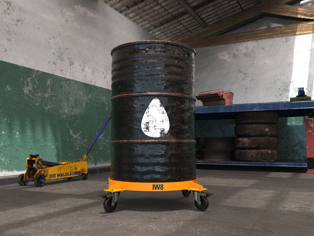 Carrinho de Tambor Tartarua Tambor 200L