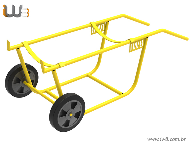 Carrinho de Transporte para Tambor