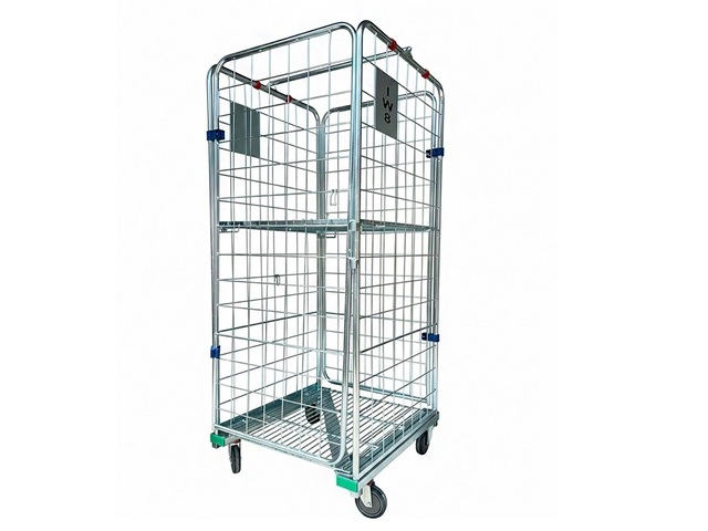 Carrinho Gaiola Aramado Picking Aço