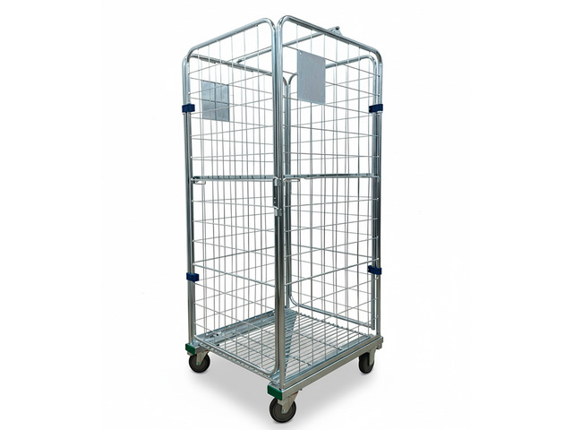 Carrinho Gaiola Grande Armazenamento Aço