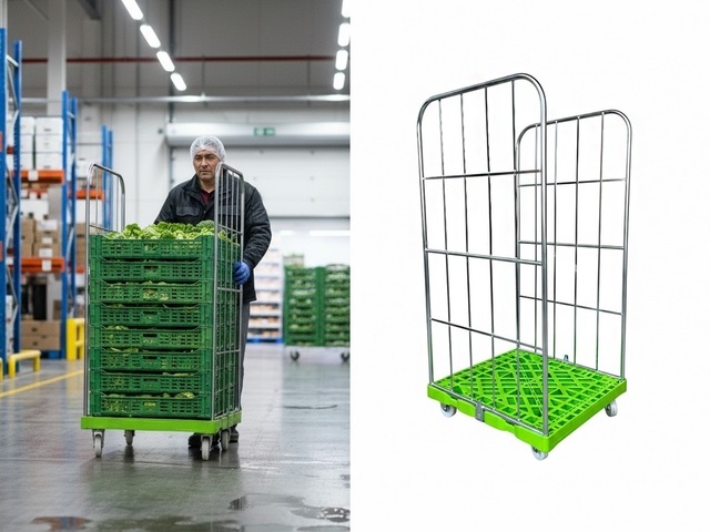 Carrinho Roltainer Gaiola Multiuso Picking