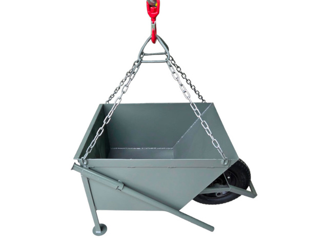 Carrinho Tipo Girica 75L 150kg Alça Içamento Concreto Grua Guincho