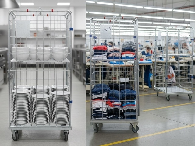 Carrinhos Armazenamento Picking Aço