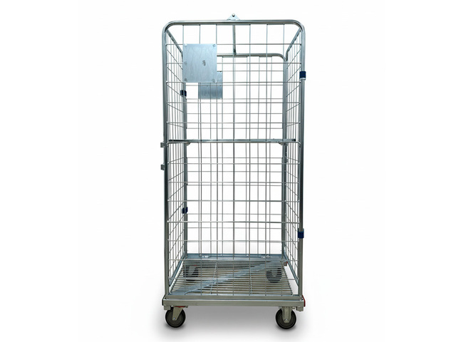 Carro Gaiola Armazenamento Aço