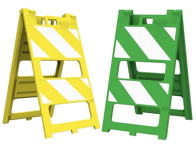 Cavalete Amarelo Vazado Cet Trânsito