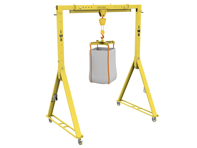 Foto do produto - Pórtico Móvel Regulável em Altura e Largura 1500kg
