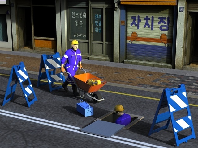 Cavalete de Rua Sinalizador Dupla Face Refletivo