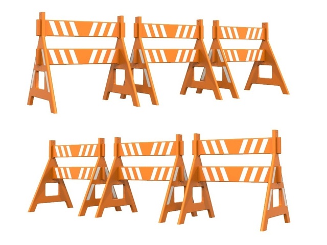 Cavalete de Sinalização de Obras Trânsito