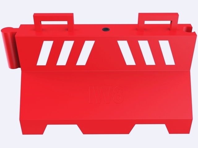 Cavalete de Sinalização de Trânsito Tipo Barreira Bh