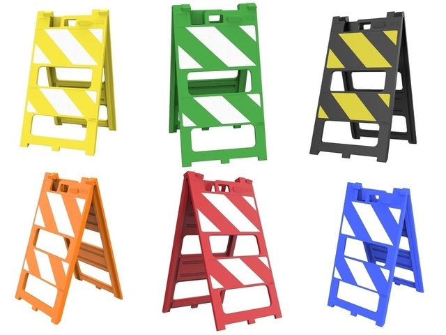 Cavalete de Sinalização de Trânsito Vazado Cet