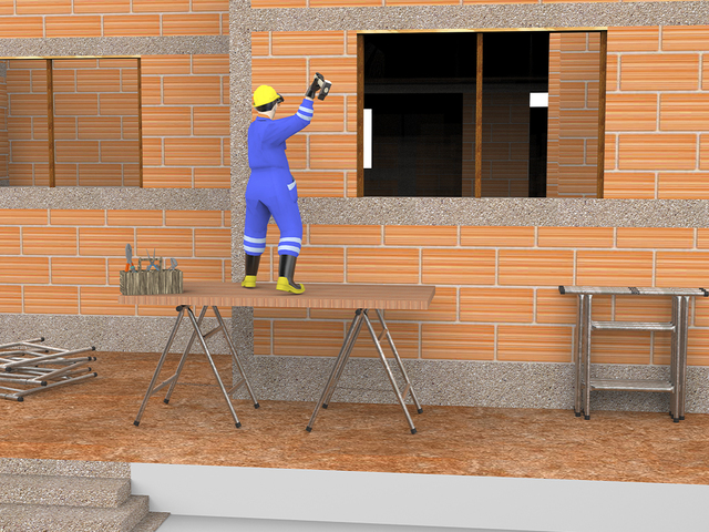 Cavalete de Tubo Galvanizado Obra