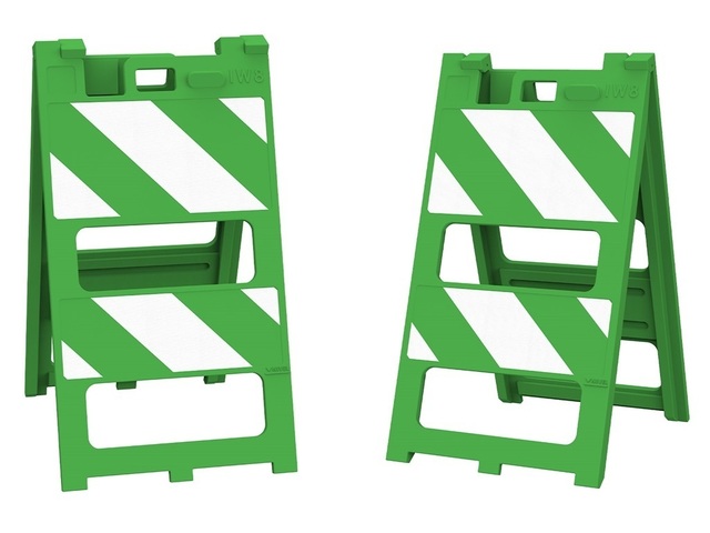 Cavalete Plástico para Sinalização Vazado