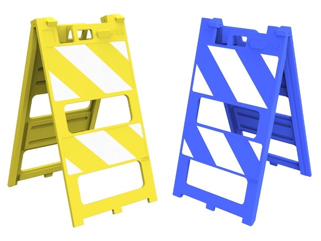 Cavalete Plástico Vazado Cet Trânsito