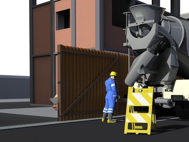 Cavalete Rua Amarelo Vazado Cet Trânsito