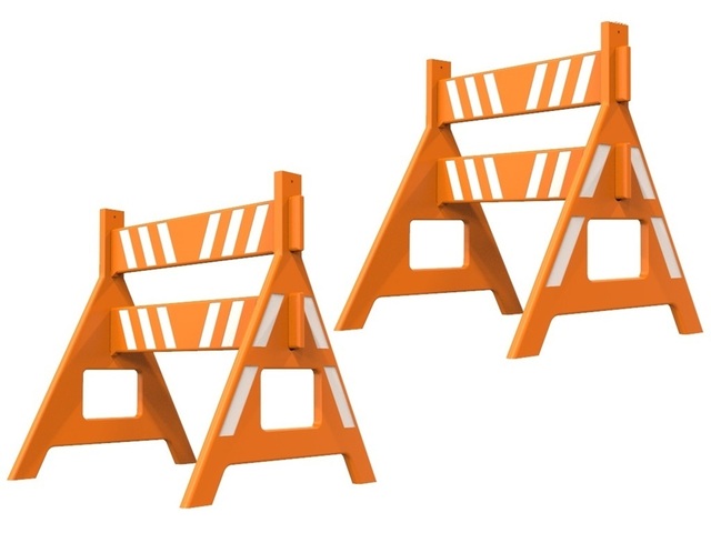 Cavalete Sinalização Plástico Desmontável A