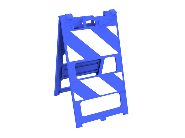 Cavalete Sinalizador Dupla Face Vazado Refletivo