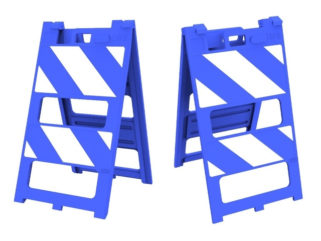 Cavalete Trânsito Sinalizador Dupla Face Refletivo