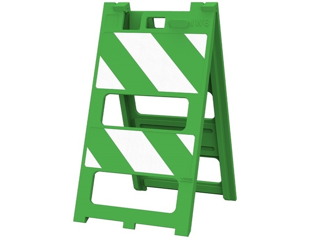 Cavalete Zebrado Vazado Parede Dupla