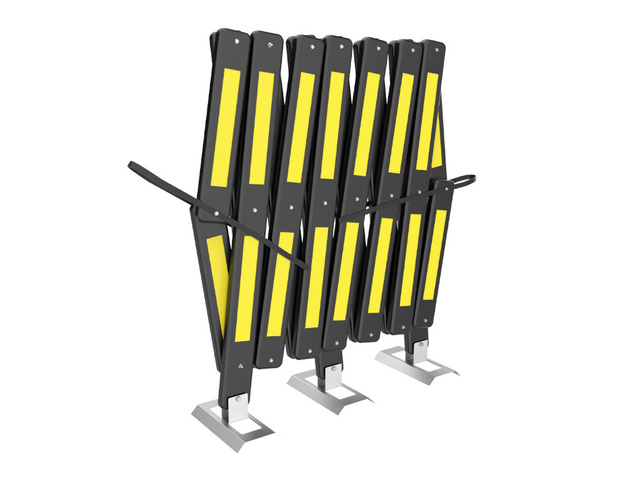 Cerca Retrátil Sanfonada para Isolamento de Áreas