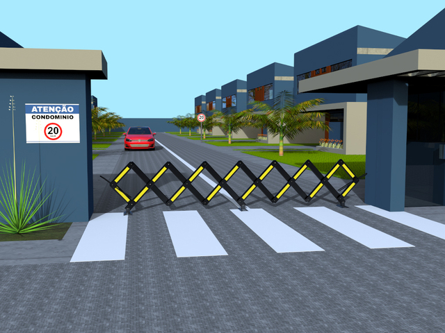 Cerca Sanfonada Pantográfica para Isolamento