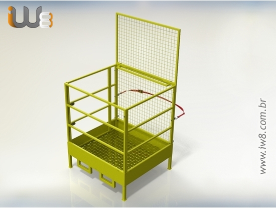 Cesto de Segurança para Empilhadeira