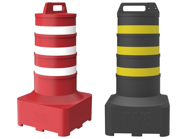 Cilindro Canalizador Barril Tráfego