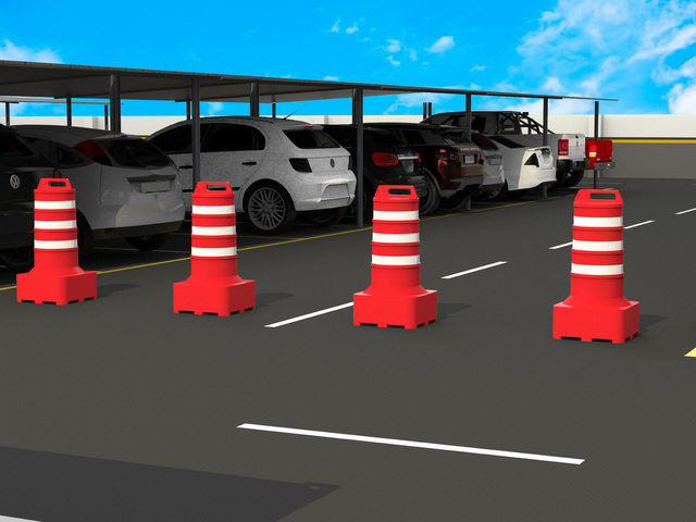 Cilindro de Sinalização Canalizador Barril