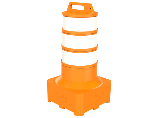 cone balizador de tráfego rodovia IW8