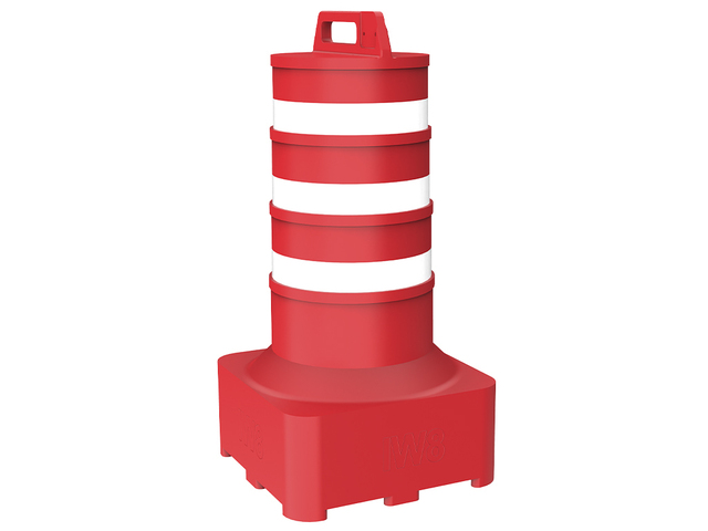 Cone Barril de Sinalização Cilindro Canalizador