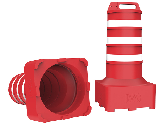 Cone Canalizador de Tráfego Cilindro