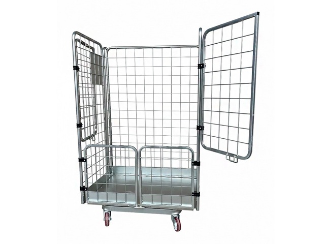 Container Aramado Armazenagem com Rodas