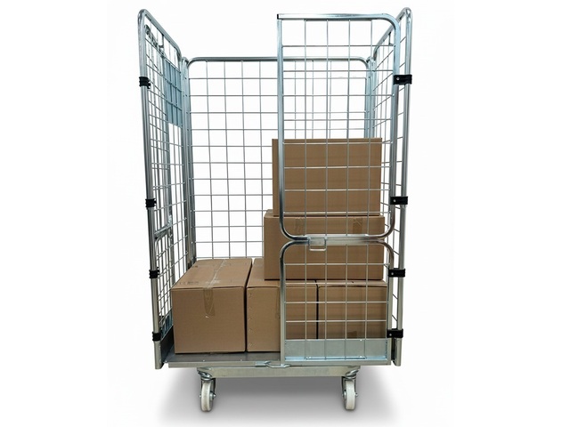 Foto do produto - Gaiola de Armazenamento e Transporte de Mercadorias