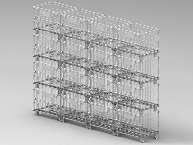 Container Aramado Usado E-comerce Empilhável