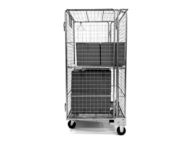 Contentor Aramado com Rodas Armazenamento