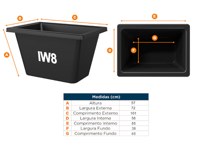 Dique de Contenção para Óleo Diesel 220 Litros
