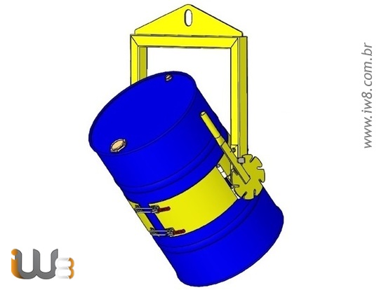 Dispositivo para Içamento e Giro de Tambor