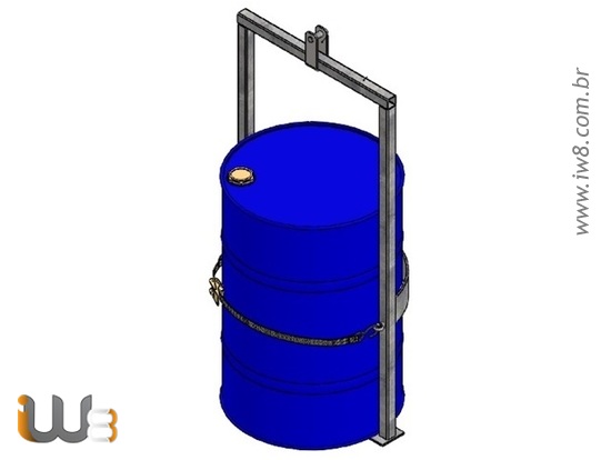 Dispositivo para Içamento Simples de Tambores 200L