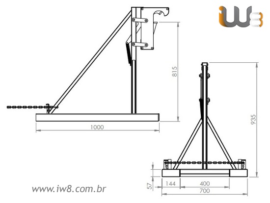 Dispositivo para Transporte de Tambores