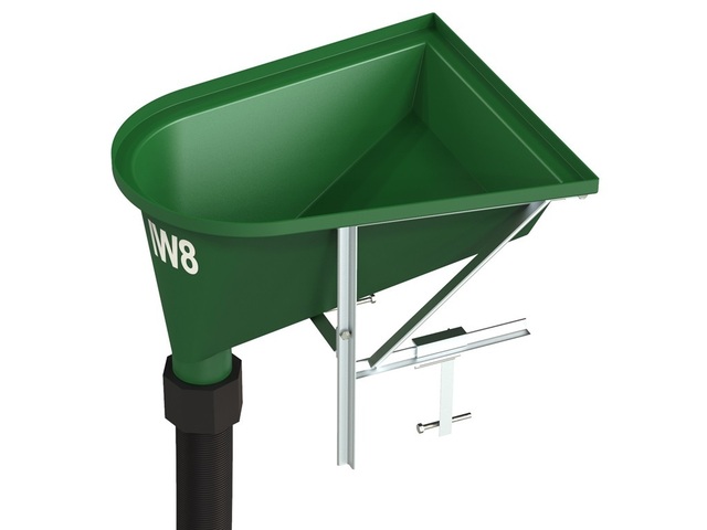 Duto e Funil para Transporte de Argamassa de Fachada