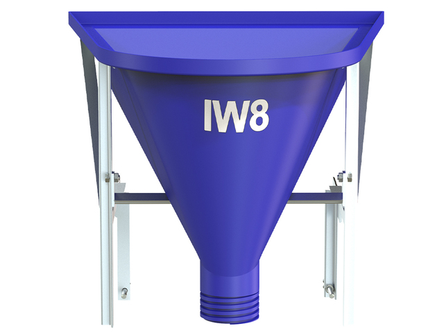 Duto Funil para Descida de Argamassa Fachada