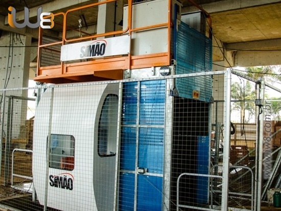 Elevador de Carga para Obra