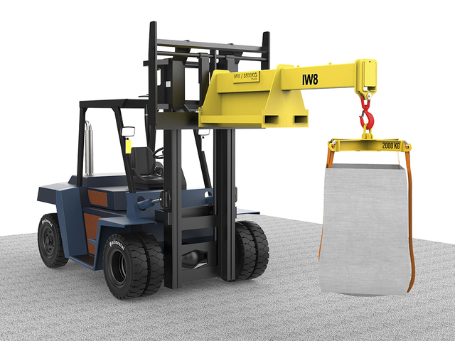 Empilhadeira Lança Guindaste 3.5ton