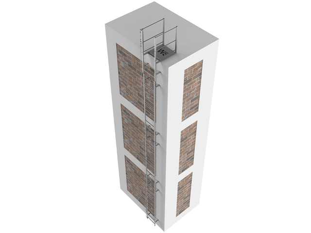 Escada Fixa Vertical Norma
