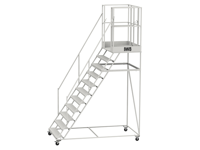 Escadas Trabalho em Altura 10 Degraus