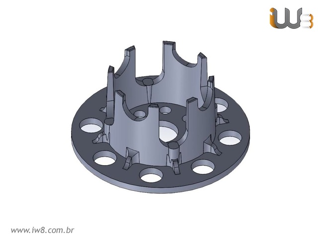 Espaçador de Concreto para EPS