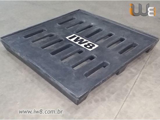 Foto do produto - Pallet de Plastico 1000x1200x165 1000kg