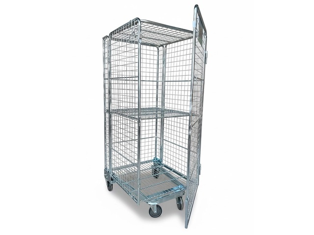 Fabrica de Gaiolas para Armazenamento com Rodas